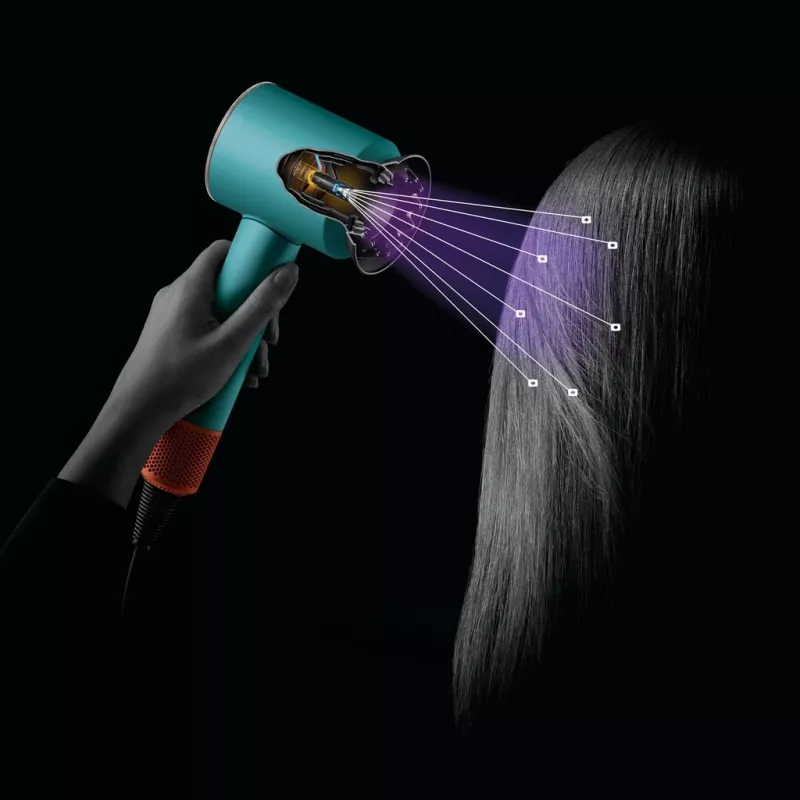 Dyson Supersonic plaukų džiovintuvas Nural Strawberry Brown, 1600W, 3 greičiai
