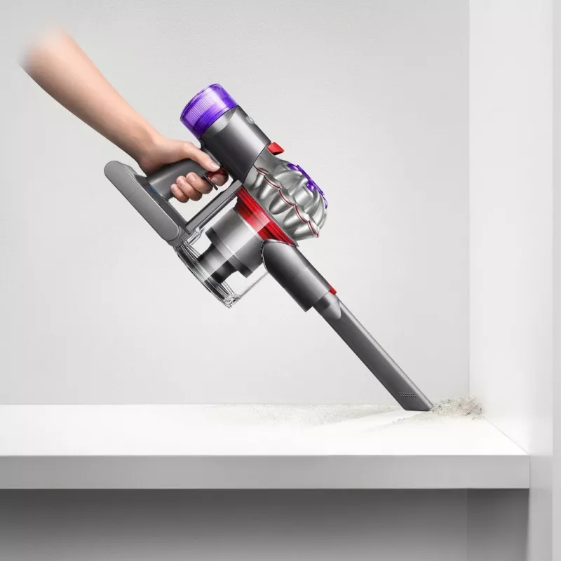 Dyson V8 Advanced 2-in-1 belaidis šluotinis dulkių siurblys, sidabrinis/nikelio spalvos