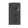 UPS EVER Ever Duo 850 PL 850VA linijinis-interaktyvus, 550W, AVR, 3 AC lizdai, 12V 2×5Ah, bokštas