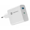 NATEC NUC-2144 Mobilus įrenginių įkroviklis Universalus Baltas AC Greitas Įkrovimas Vidiniam Naudojimui