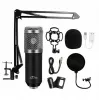 Mikrofonas MEDIA-TECH MT397S – laidinis, XLR jungtis, 20–20000 Hz, 150 Ω, -32 dB, 2,4 m laidas, stalinis stovas, juodas