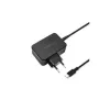 Mobiliojo įrenginio įkroviklis QOLTEC 51024 – Universalus AC vidinis įkroviklis, 65W PD, 20V/3,25A, 1,2m laidas, Juodas