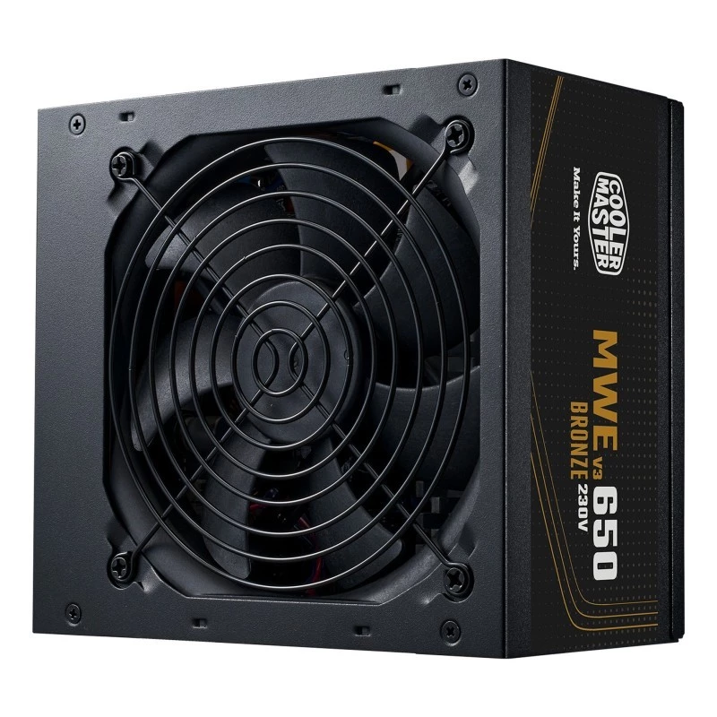 Cooler Master MWE Bronze 650 V3 230V kompiuterio maitinimo blokas 650 W 24-pin ATX juodas