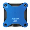 Išorinis SSD ADATA SD620 512 GB, USB 3.2 Gen 2 Micro-USB B, mėlynas, silikoninis korpusas, atsparus smūgiams