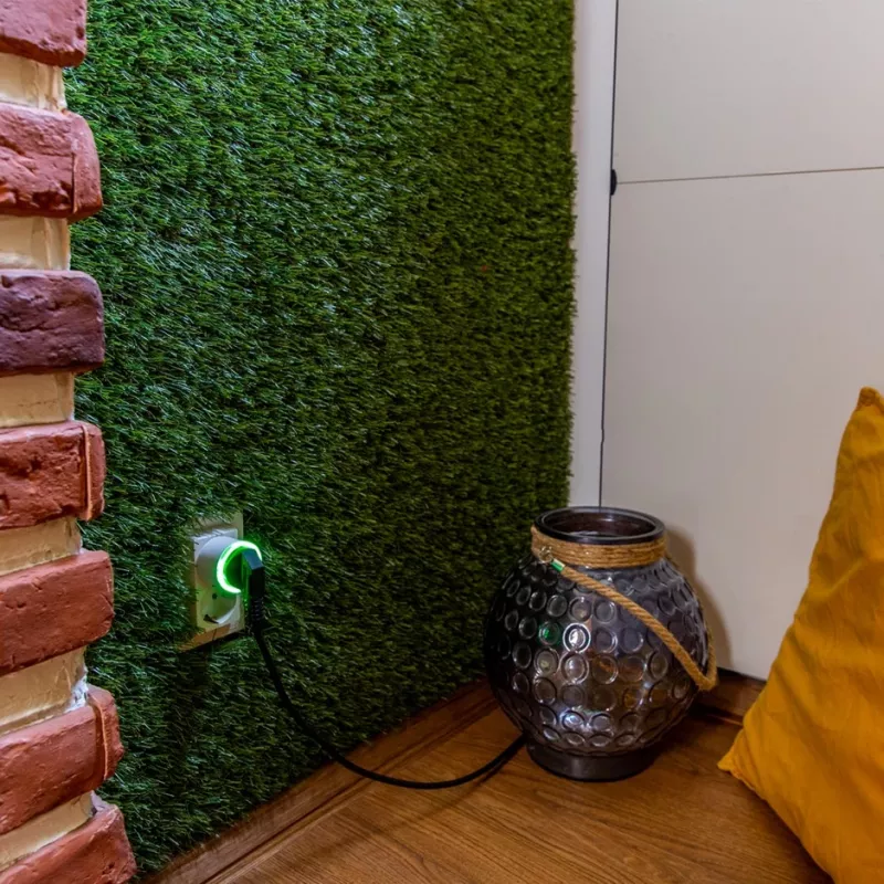 Shelly Plug S Gen3 išmanusis kištukas su energijos stebėjimu, baltas