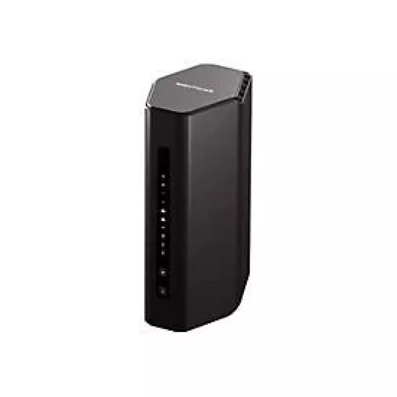 NETGEAR Nighthawk RS300 belaidis maršrutizatorius, Gigabit Ethernet, trijų juostų (2,4 GHz / 5 GHz / 6 GHz), juodas