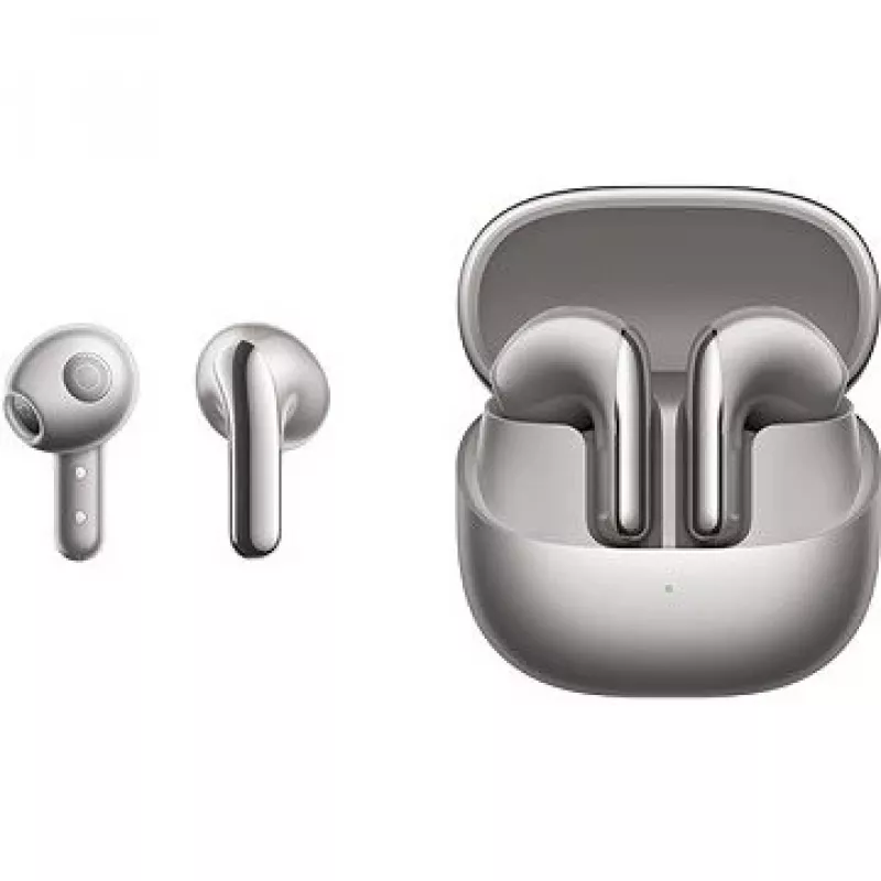 Xiaomi Buds 5 belaidės ausinės į ausis, pokalbiams/muzikai, Bluetooth, pilkos spalvos