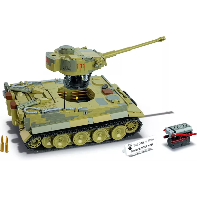 Konstruktorius COBI Panzer VI Tiger nr.131 1275 dalių