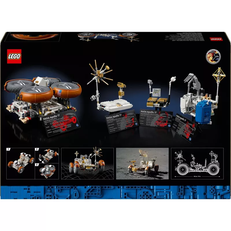LEGO TECHNIC 42182 NASA Apollo Mėnulio Roveris - LRV