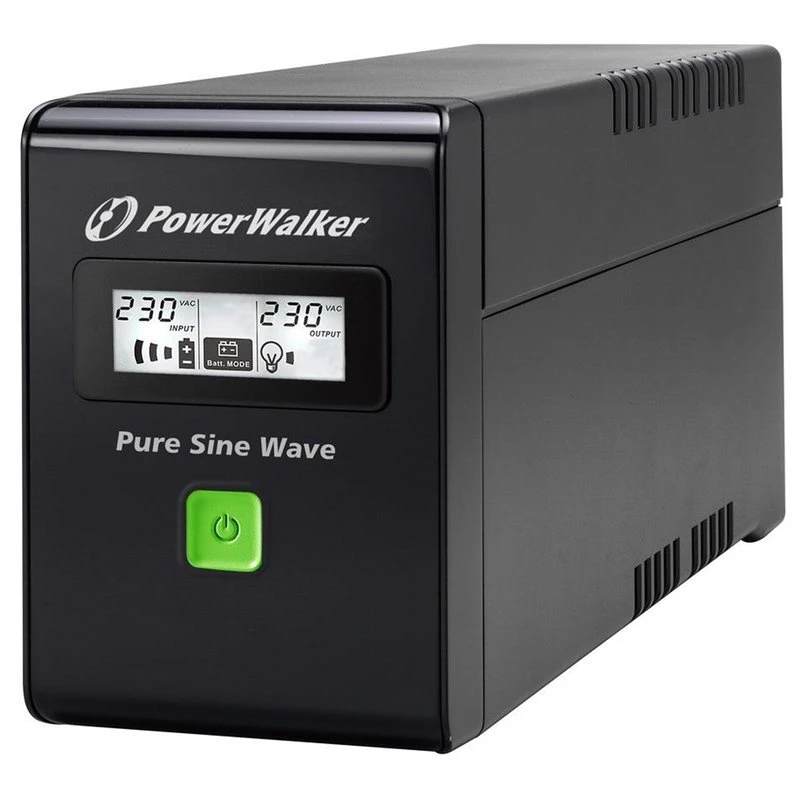 PowerWalker VI 600 SW FR nepertraukiamo maitinimo šaltinis (UPS) 600 VA 2 AC išėjimai, linijinis-interaktyvus