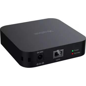 Yealink RCH40 E2 – Gigabit Ethernet jungiklis su PoE+ juoda spalva