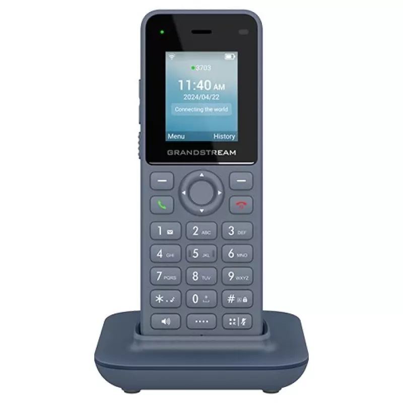 Grandstream Networks WP816 IP telefonas Antracitas 2 linijos LCD Wi-Fi