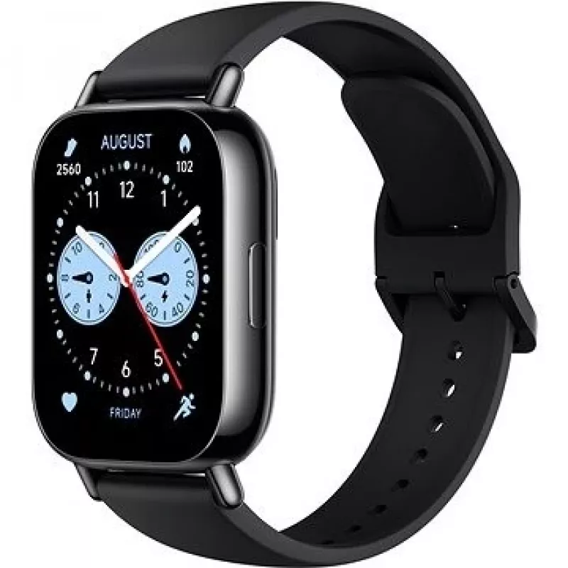 Išmanusis laikrodis Xiaomi Redmi Watch 5 Lite – 1,96 colio AMOLED ekranas, GPS, 470 mAh, 48 mm, TPU juostelė, juoda