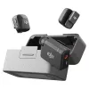 Belaidis mikrofonų rinkinys DJI Mic Mini (2 TX + 1 RX + Įkrovimo dėklas) - Tamsiai pilkas