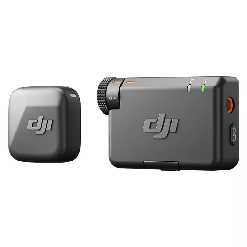DJI Mic Mini montuojamas kameros imtuvas juodas