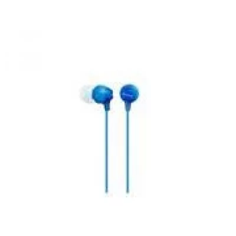 Sony MDR-EX15LP, laidinės ausinės, 8–22000 Hz, mėlynos