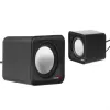Garsiakalbis 2 krypčių PC Audiocore AC870 B — 3 W RMS, laidinis USB maitinimas, 3.5 mm įvestis, 2.0 kanalai