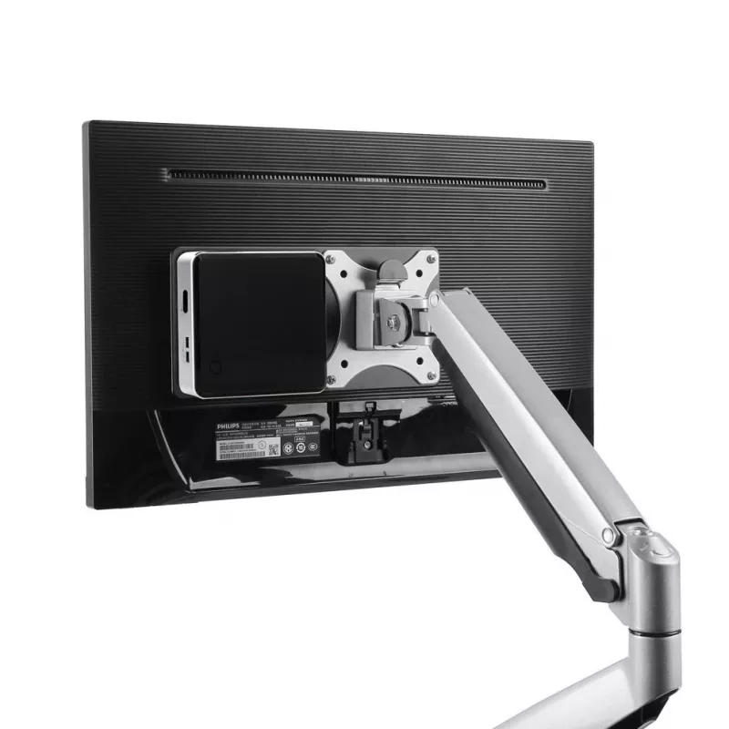 Maclean MC-721NUC VESA laikiklis Mac Mini kompiuteriui su galvute
