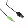 Audiocore AC805 Stereo garsiakalbiai 2.0 kompiuteriui 6W juodi