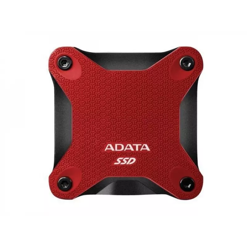 Išorinis SSD ADATA SD620 1 TB, nešiojamas, USB 3.2 Gen 2 (Micro-USB B), skaitymas 520 MB/s, rašymas 460 MB/s, atsparus smūgiams, raudonas