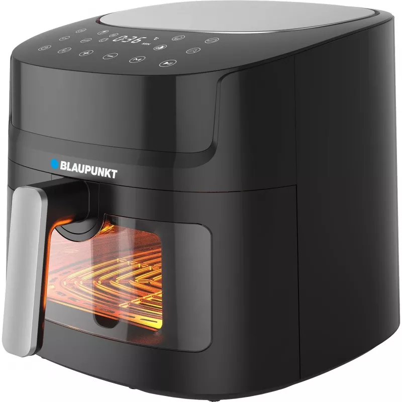 Kepimo krosnelė BLAUPUNKT AFD712 — 7.2 L talpa, 1800 W, liečiamasis valdymas, 40–200°C, 60 min laikmatis