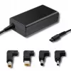 Maitinimo adapteris QOLTEC 51761 vidaus 65W AC-DC 220–240V 50–60Hz juodas, 1,7 m laidas