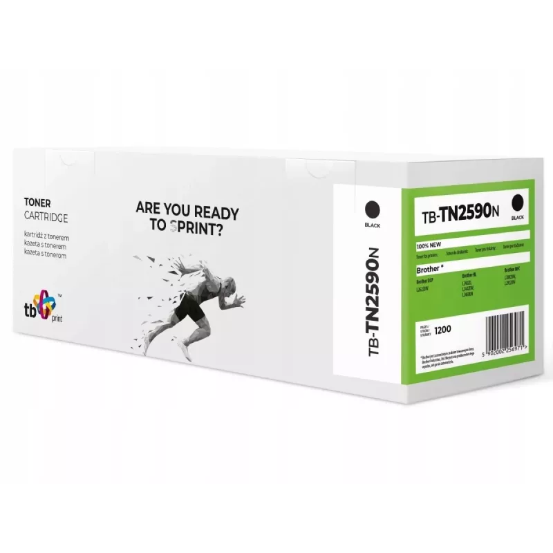 Toneras Brother TN2590 TB-TN2590N BK 100% naujas