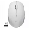 Belaidė pelė tyliu spragtelėjimu AURIS MB-027 800/1200/1600 DPI balta