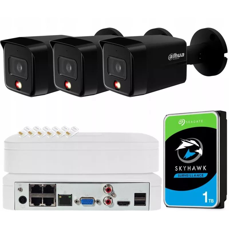IP vaizdo stebėjimo kamera IPC-HFW1639TC-a-IL-0280B-S6 ierna Smart Dual Light 6 Mpx Dahua