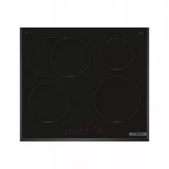Indukcinė kaitlentė Bosch PIF651HC1E, 60 cm, 4 zonos, liečiamas valdymas, juoda, 7400 W