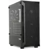 Korpusas IBOX LUPUS 27 Midi Tower ATX, grūdintas stiklas, RGB, 455×200×380 mm, palaiko ATX, GPU iki 32 cm