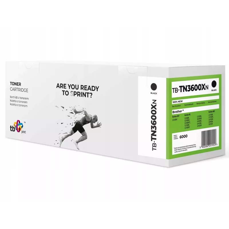 Toneris Tb Print Brother TN3600XL TB-TN3600XN Juodas 100 % Naujas