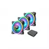 Thermaltake Ring Trio 14 ARGB 140mm ventiliatorių rinkinys - 3 vnt.