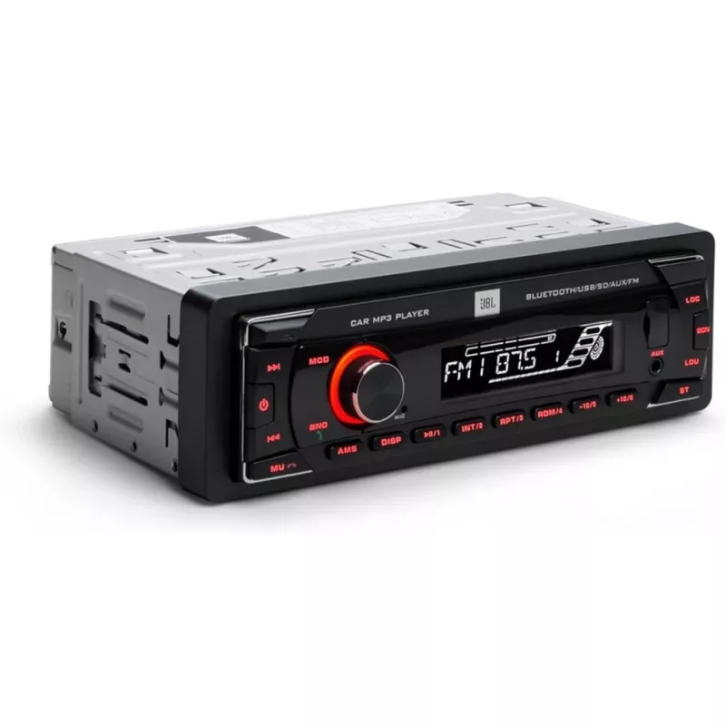 Automagnetola JBL Celebrity 100 – vieno DIN grotuvas su USB ir AUX jungtimis