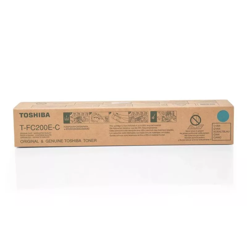 Toshiba 6AJ00000259/T-FC200EC Toner-kit Cyan – 33 600 puslapių