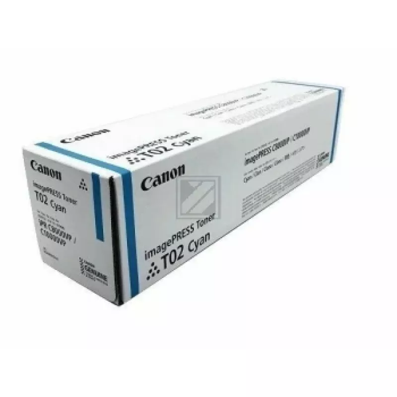 Canon Toner T02 8530B001 iki 43 000 puslapių Ciano