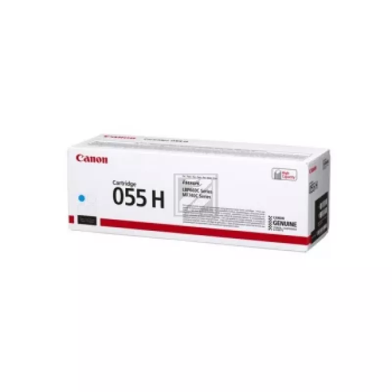 Canon 055H kasetė su toneriu 1 vnt. Originali Ciano