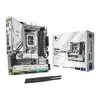 Pagrindinė plokštė ASRock B860M Steel Legend WiFi — Intel B860, LGA 1851, micro-ATX, DDR5, 4 DIMM, Wi-Fi 6E, 2.5GbE