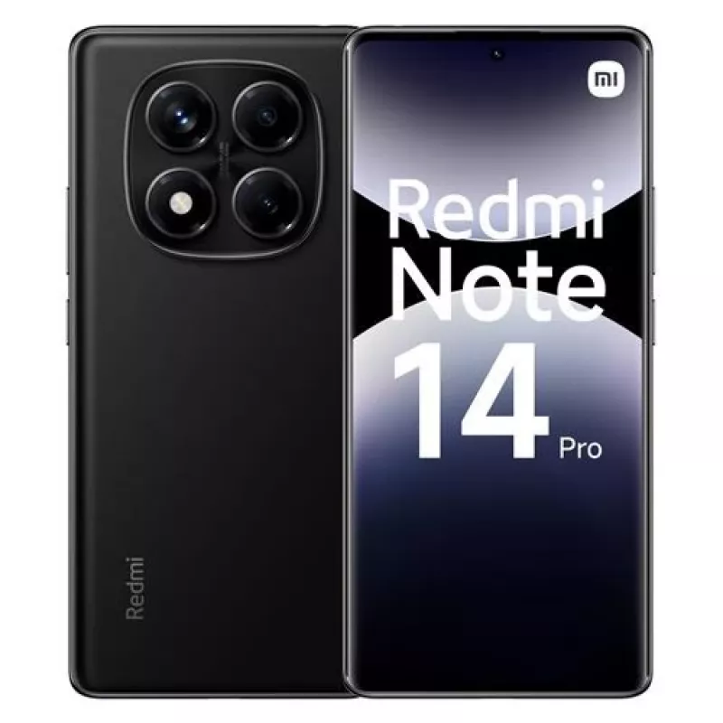 Išmanusis telefonas Xiaomi Redmi Note 14 Pro — 6,67 colio AMOLED, 256 GB, 8 GB RAM, 200 MP, 5500 mAh, IP64