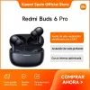 Belaidės ausinės Xiaomi Buds 6 Pro, į ausį, Bluetooth 5.3, ANC, 36h veikimo laikas, įkrovimo dėklas 480 mAh, Glacier White