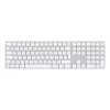 Apple Magic Keyboard su Touch ID ir skaitmeniniu klavišų bloku, belaidė, USB-C, QWERTY danų, balta