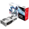 Vaizdo plokštė Sapphire Radeon RX 9070 XT – 16 GB GDDR6, PCIe 5.0, 256 bit, 320 mm, 3 lizdai, balta