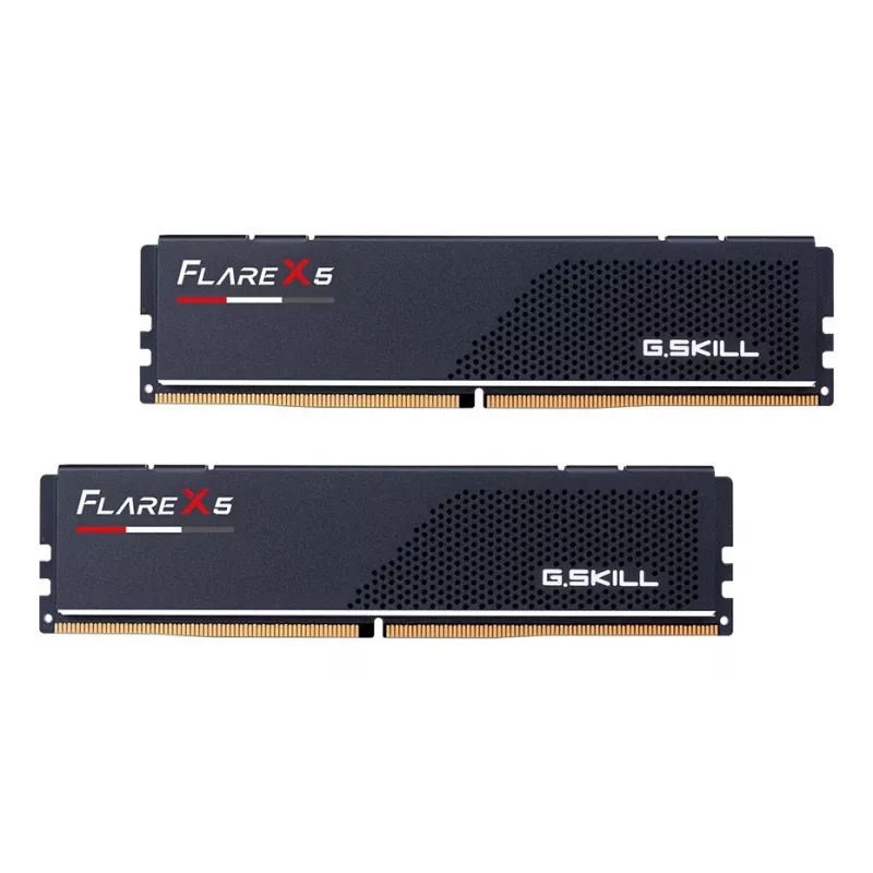 DIMM 64 GB DDR5-6000 (2x 32 GB) Dual-Kit, Arbeitsspeicher schwarz, F5-6000J2836G32GX2-FX5, Flare X5, AMD EXPO