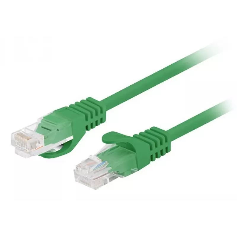 Lanberg PCU6-20CC-0300-G Cat.6 UTP tinklo jungiamasis kabelis, 3 m, žalias, 10 vnt. komplektas