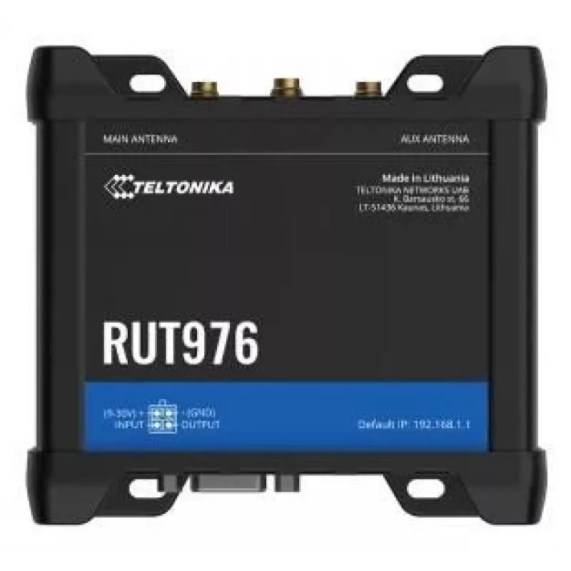 TELTONIKA NETWORKS RUT976 (Glol) 5G maršrutizatorius