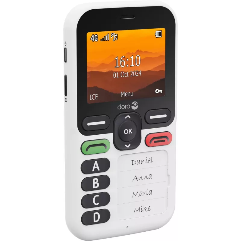 Išmanusis telefonas Doro Leva X10 2,4 colio 1150 mAh pilkas