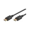 Laidas DisplayPort Kištukas > DisplayPort Kištukas, 8K / 144Hz (juodas, 2 metrai, 54 Gbit/s, DisplayPort 2.0 / 2.1)