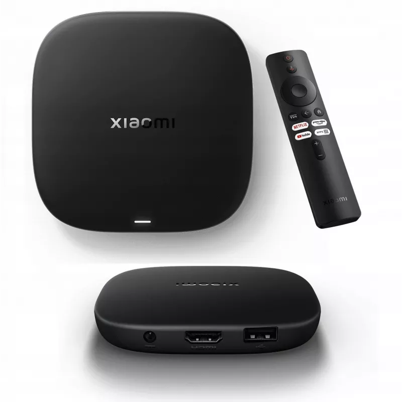 Xiaomi TV Box S 4K Ultra HD (Gen3/2025), WiFi 6, 32GB, Google TV