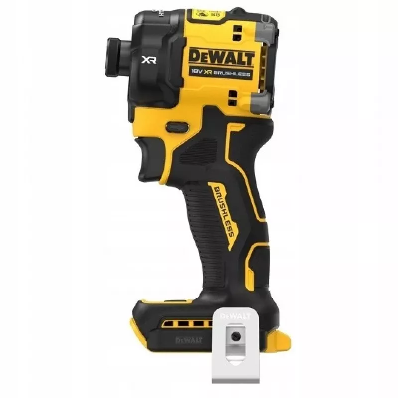 Atsuktuvas DeWalt DCF870N-XJ, belaidis 18 V Li-Ion, 56 N·m sukimo momentas, 1/4 colio griebtuvas, pistolinė rankena