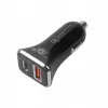 Automobilinis USB A+C greitasis įkroviklis QC TB ASTBXLU2USBACQC